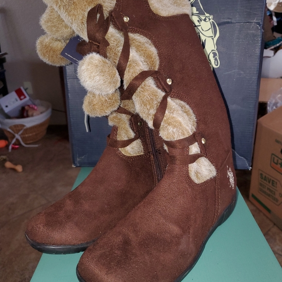 U.S. Polo Association Jessica Boots 👢 - Picture 1 of 11